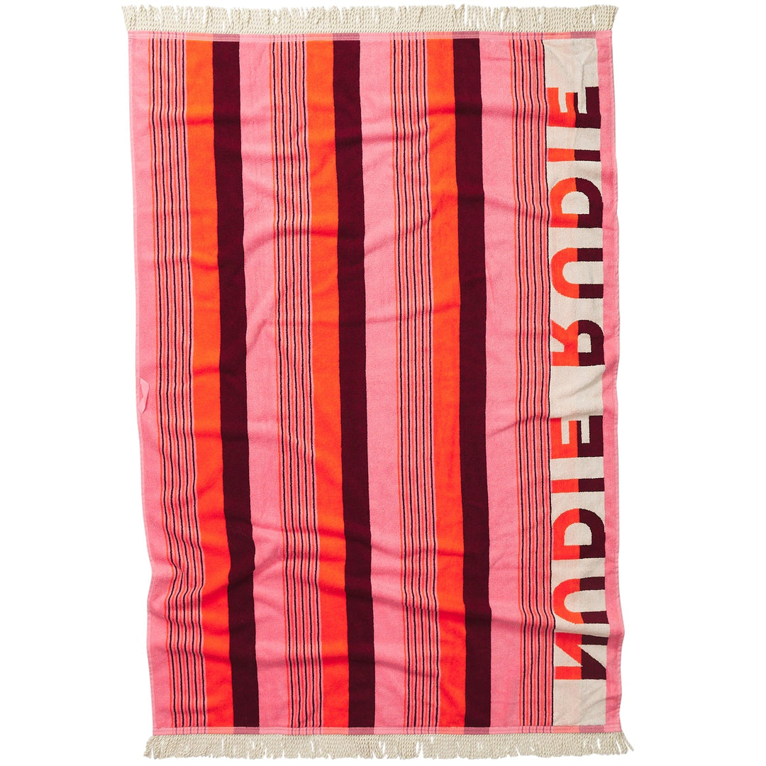 Sage x Clare June Nudie Bath Sheet - Dahlia