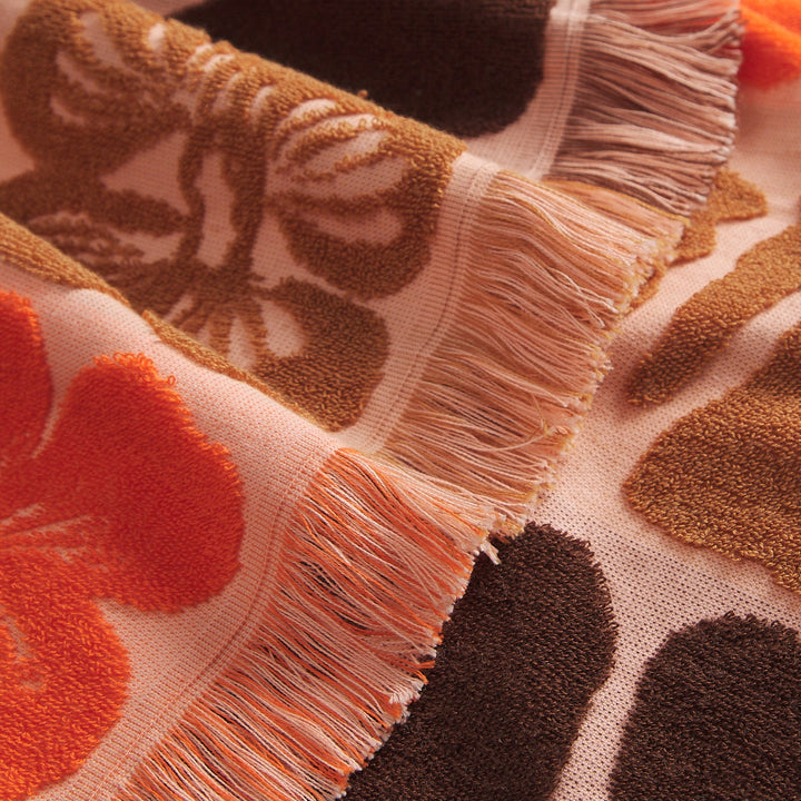 Sage x Clare Jolene Hooded Towel - Carnelian