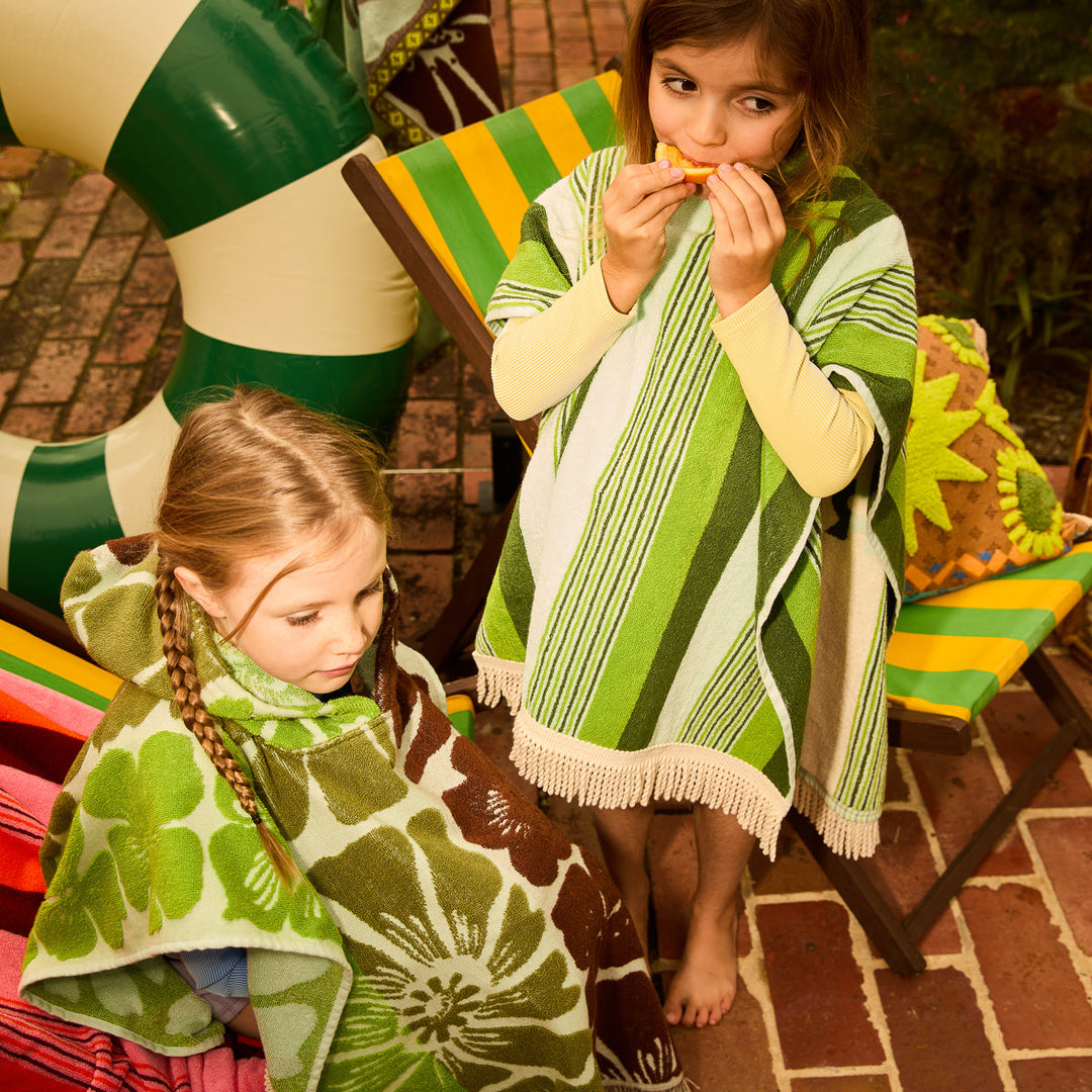 Sage x Clare Jolene Hooded Towel - Fluorite