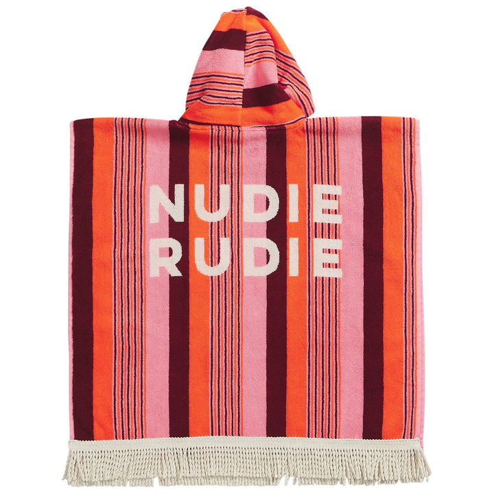 Sage x Clare June Nudie Hooded Towel - Dahlia
