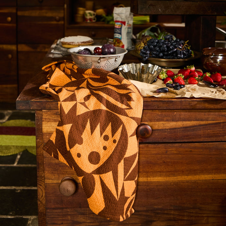 Sage x Clare Nora Tea Towel - Citrine