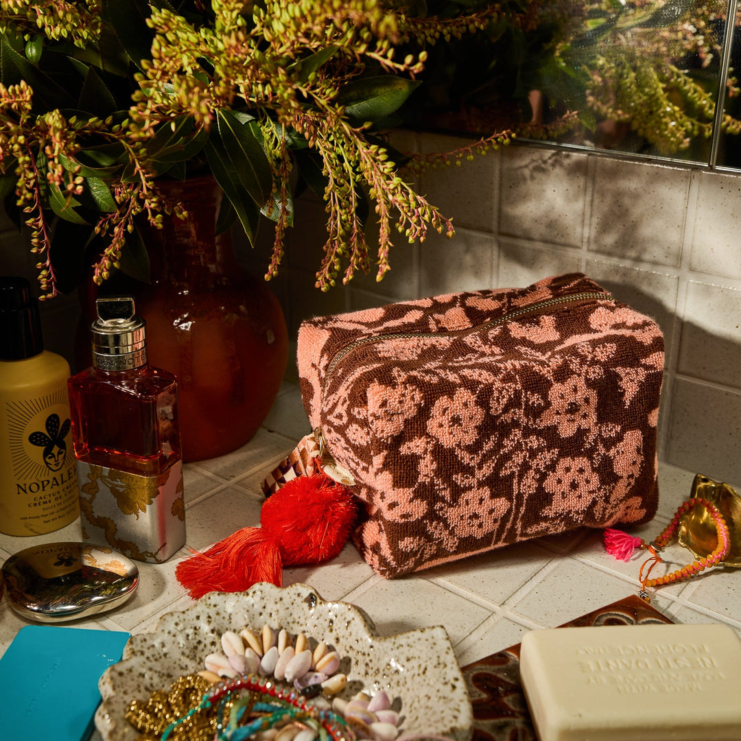 Sage x Clare Indiana Terry Pouch - Carnelian