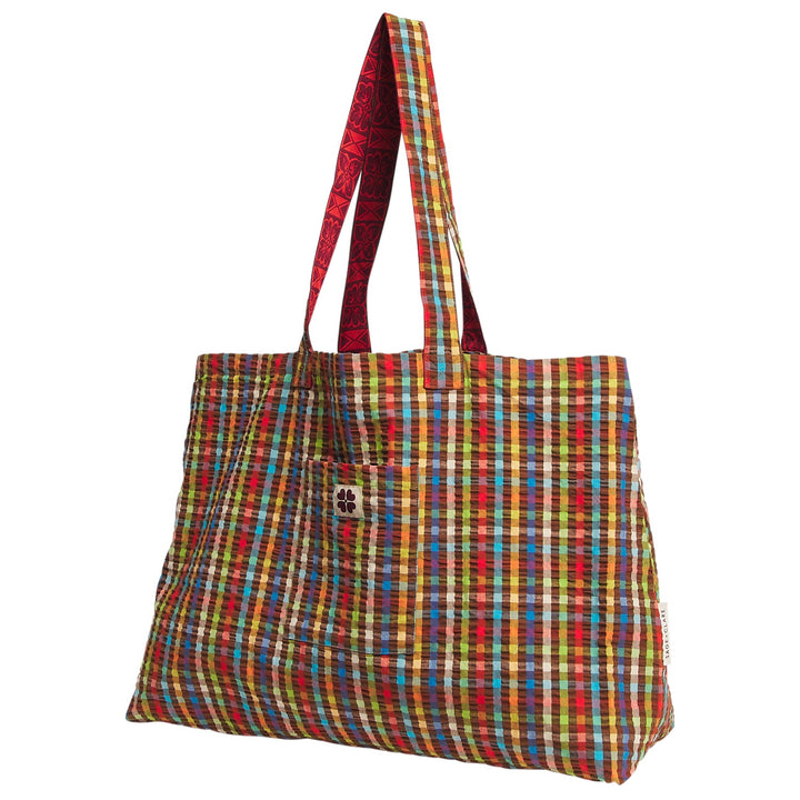 Sage x Clare June Reversible Cotton Tote Bag