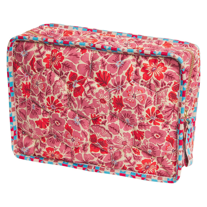 Sage x Clare Magnolia Vanity Bag - Poppy