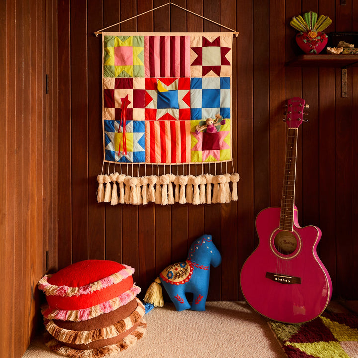 Sage x Clare Wes Quilted Wall Hanging