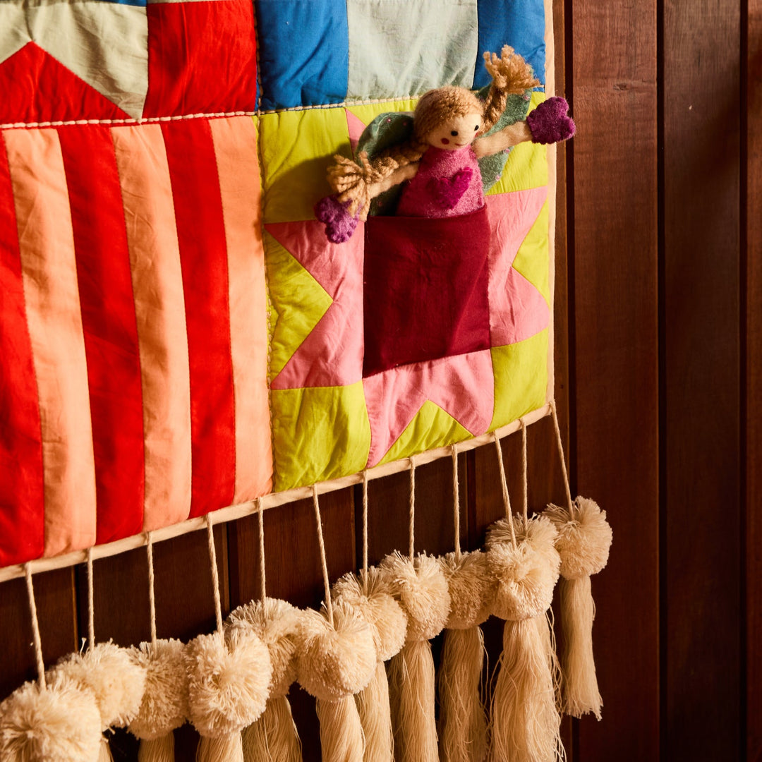 Sage x Clare Wes Quilted Wall Hanging