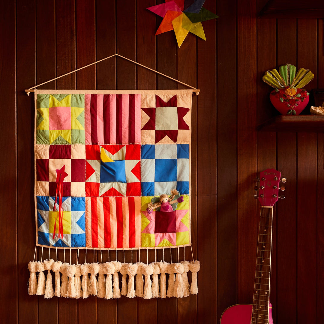 Sage x Clare Wes Quilted Wall Hanging