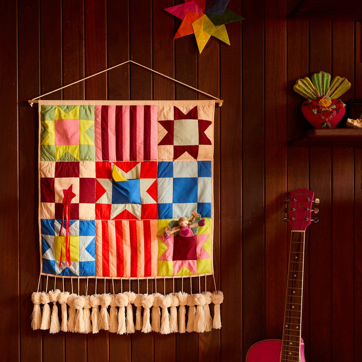 Sage x Clare Wes Quilted Wall Hanging