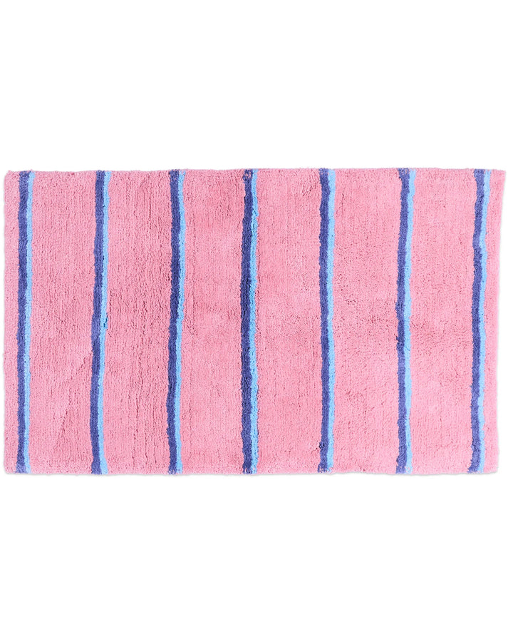 Kip & Co Blushing Stripe Bamboo Bath Mat