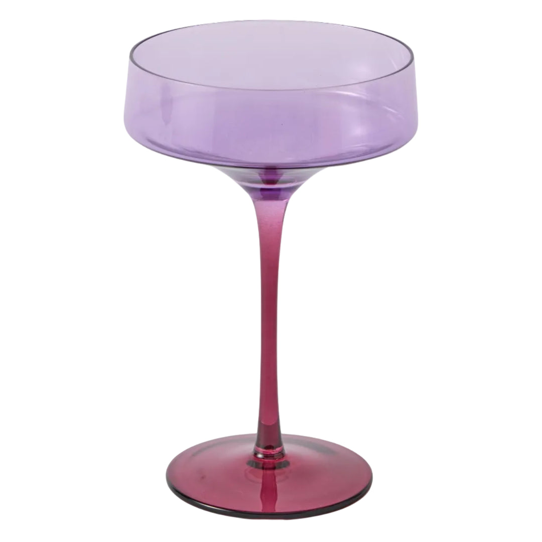Kip & Co Lilac Fiesta Margarita Glass 2P Set
