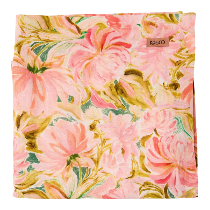 Kip & Co Warm Floral Breeze Tablecloth