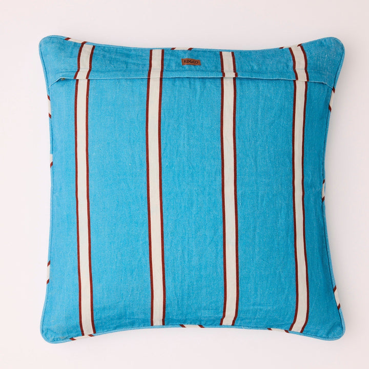 Kip & Co Piazza Stripe Upholstery Square Lounge Cushion