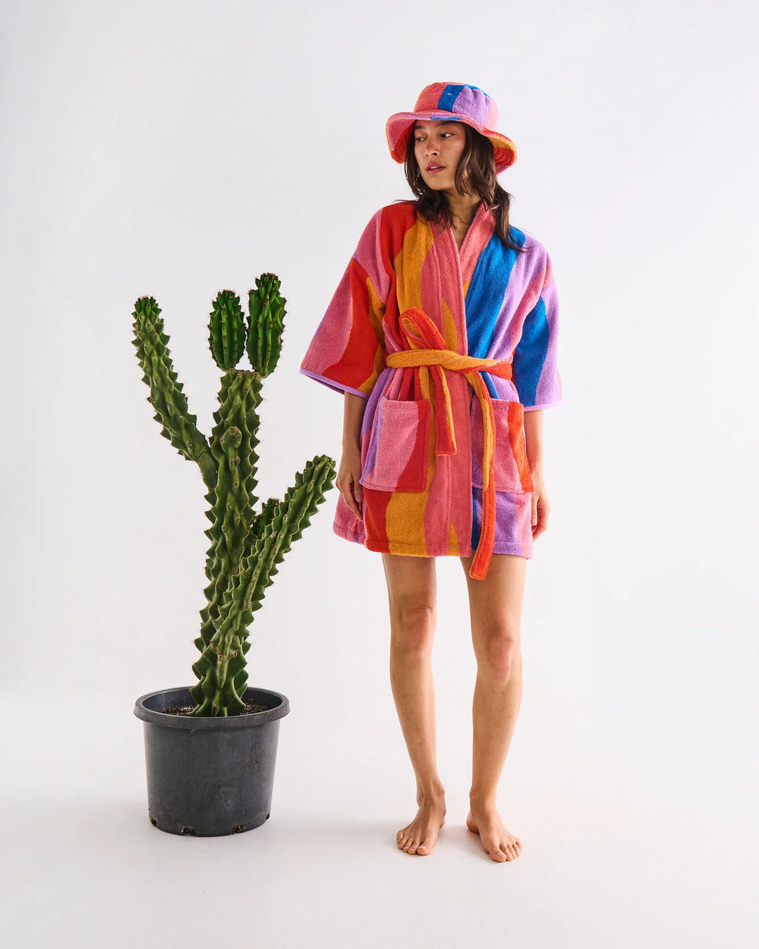 Kip & Co Surfs Up Terry Mini Robe