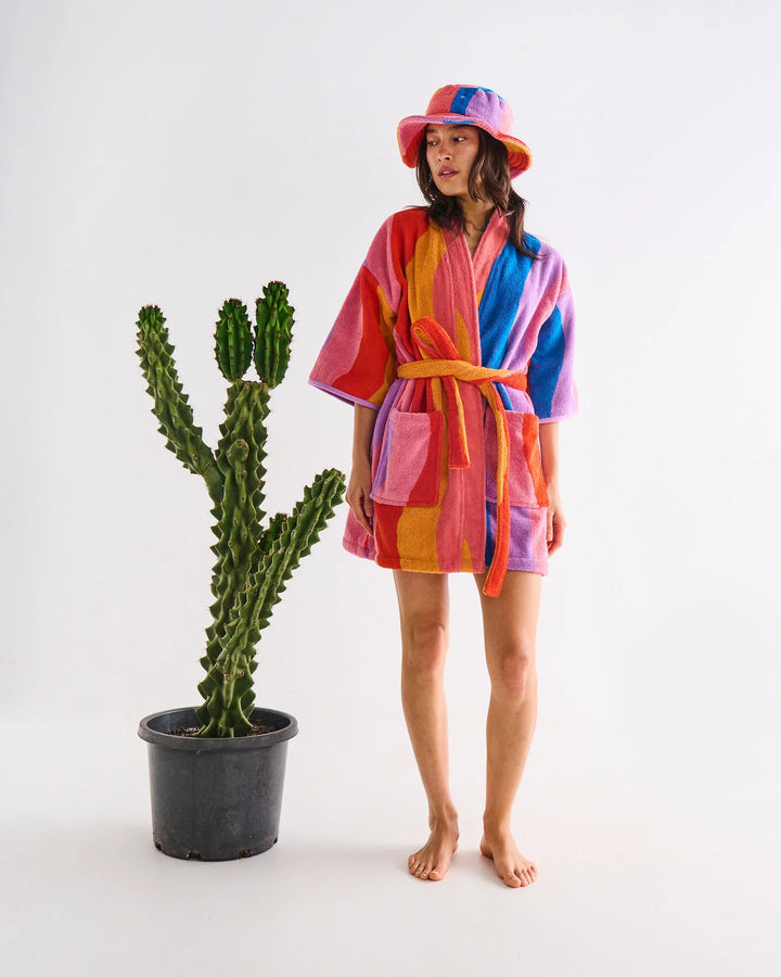 Kip & Co Surfs Up Terry Mini Robe