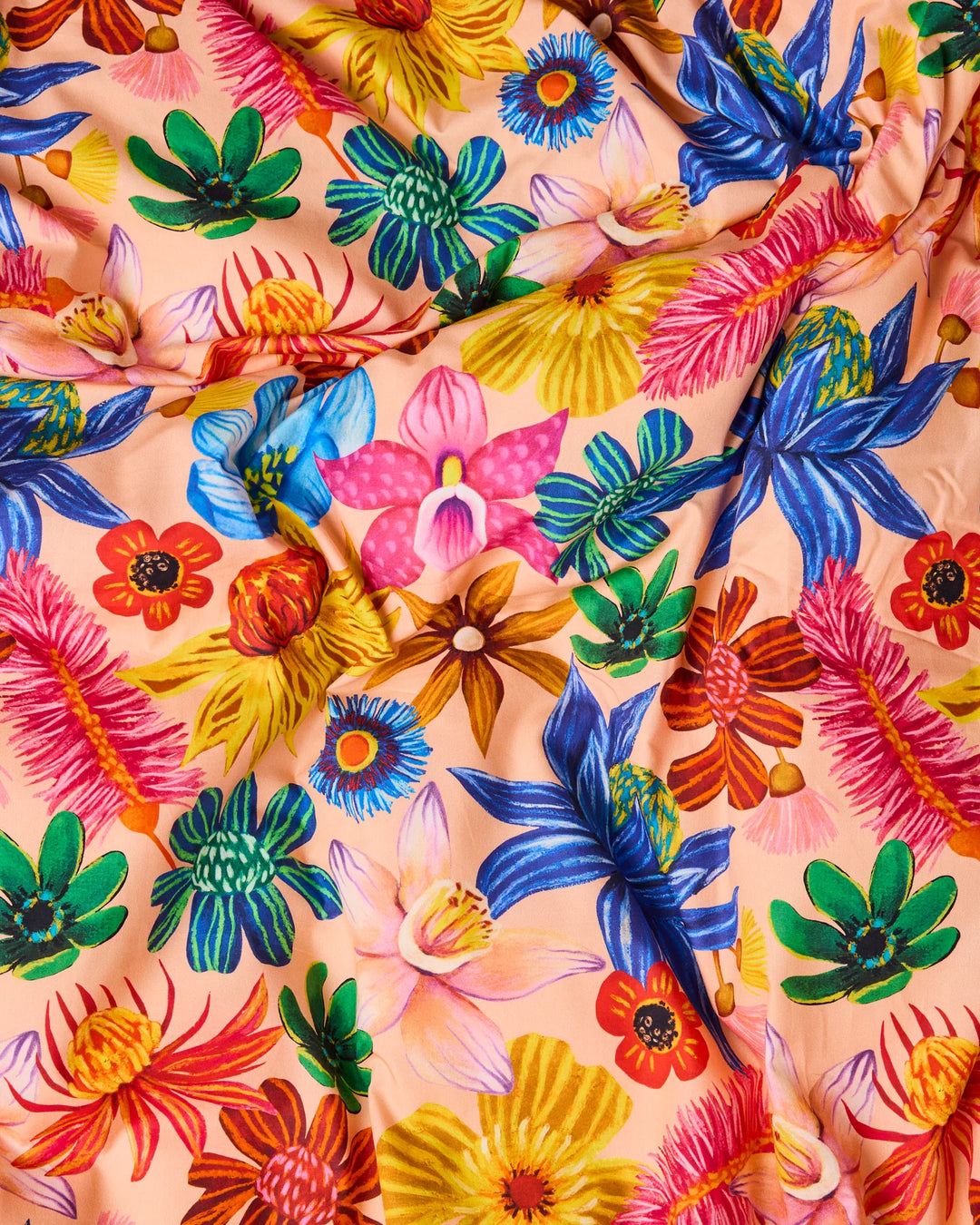Kip & Co Wild Flowers In Bloom Organic Cotton Quilt Cover