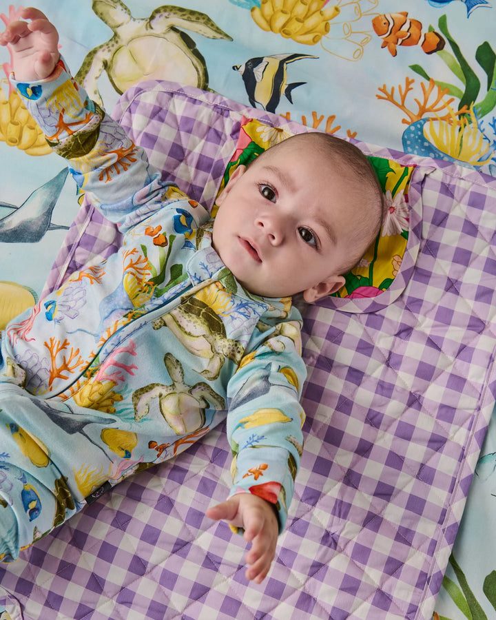 Kip & Co Follow The Sun Yellow Baby Change Mat