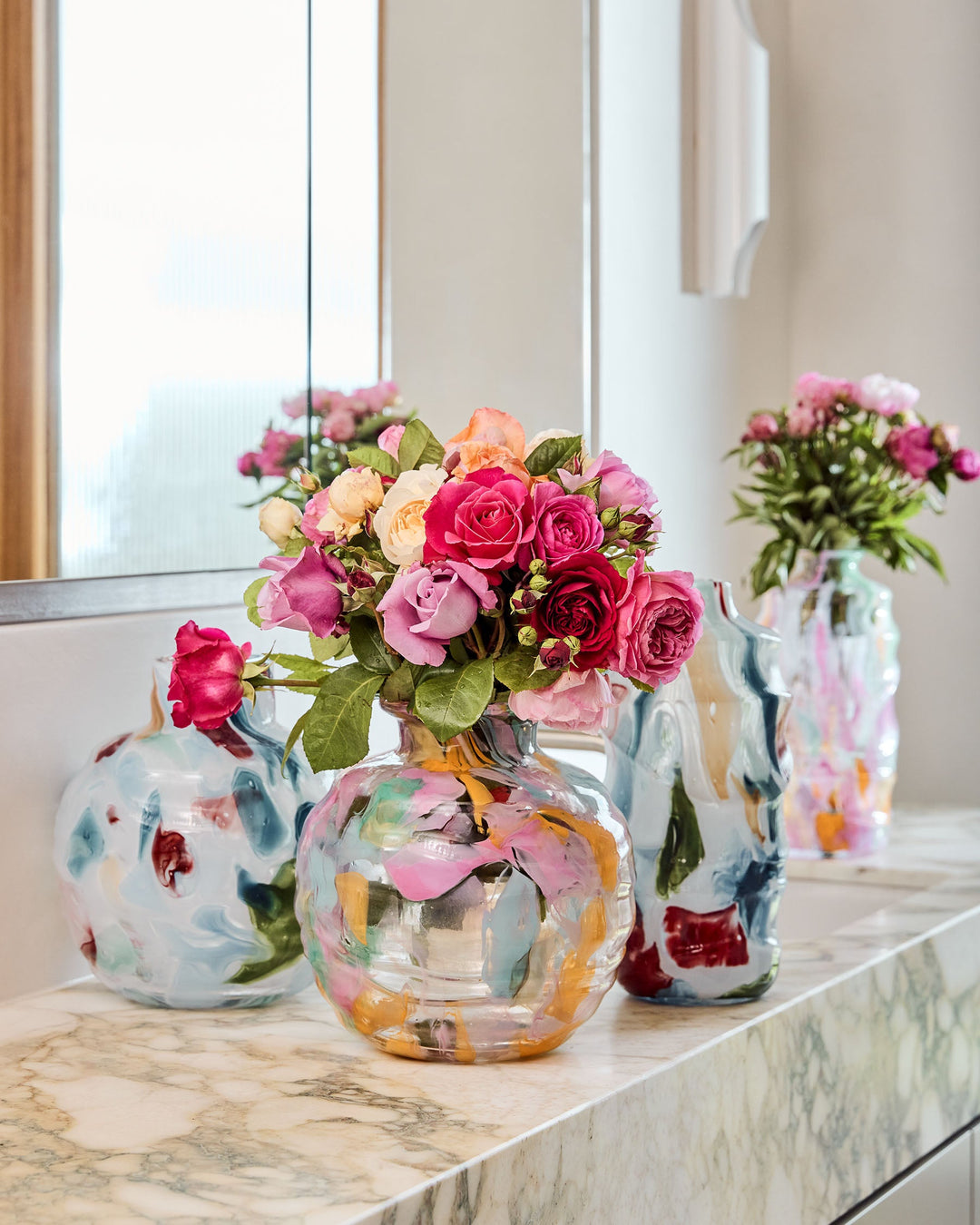 Kip & Co Swirl Sorbet Tall Vase
