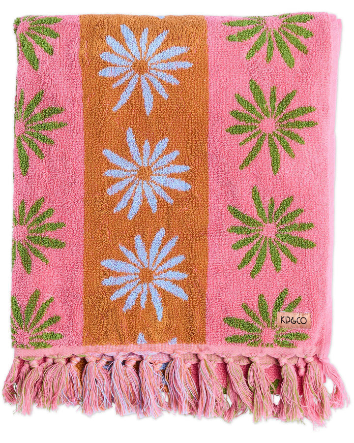 Kip & Co Little Daisy Terry Bath Sheet