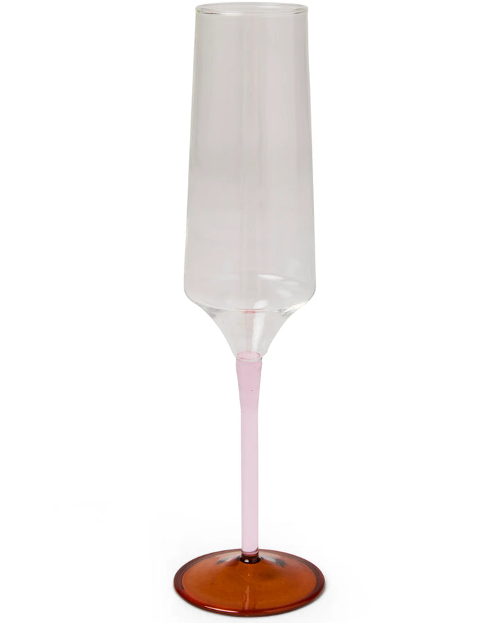 Kip & Co Marshmallow And Marmalade Champagne Glass 2P Set - Glassware