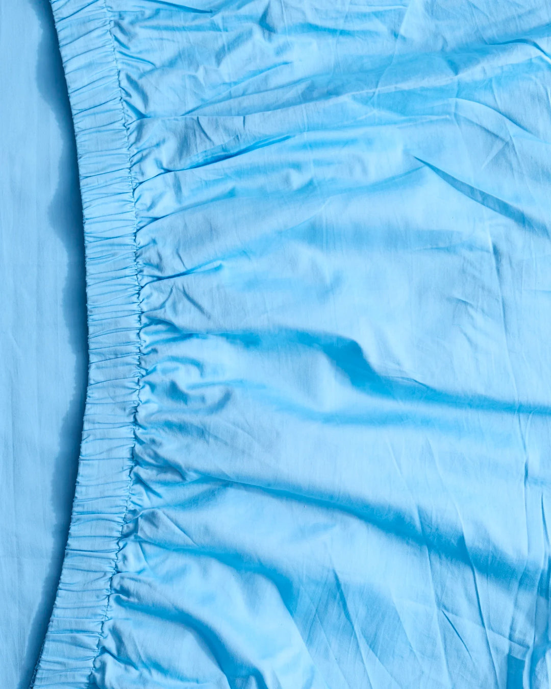 Kip & Co Glow In Sky Bamboo Cotton Fitted Sheet