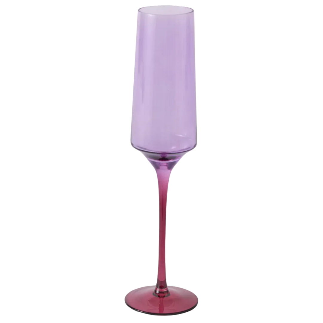 Kip & Co Lilac Fiesta Champagne Glass 2P Set