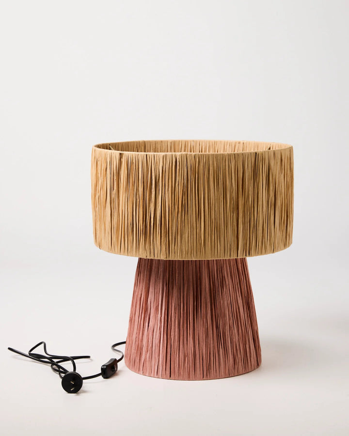 Kip & Co Sassafras Raffia Lamp