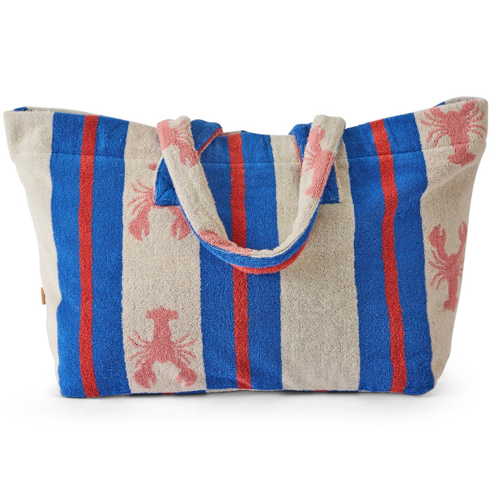 Kip & Co Lobster Fan Club Terry Oversized Beach Bag