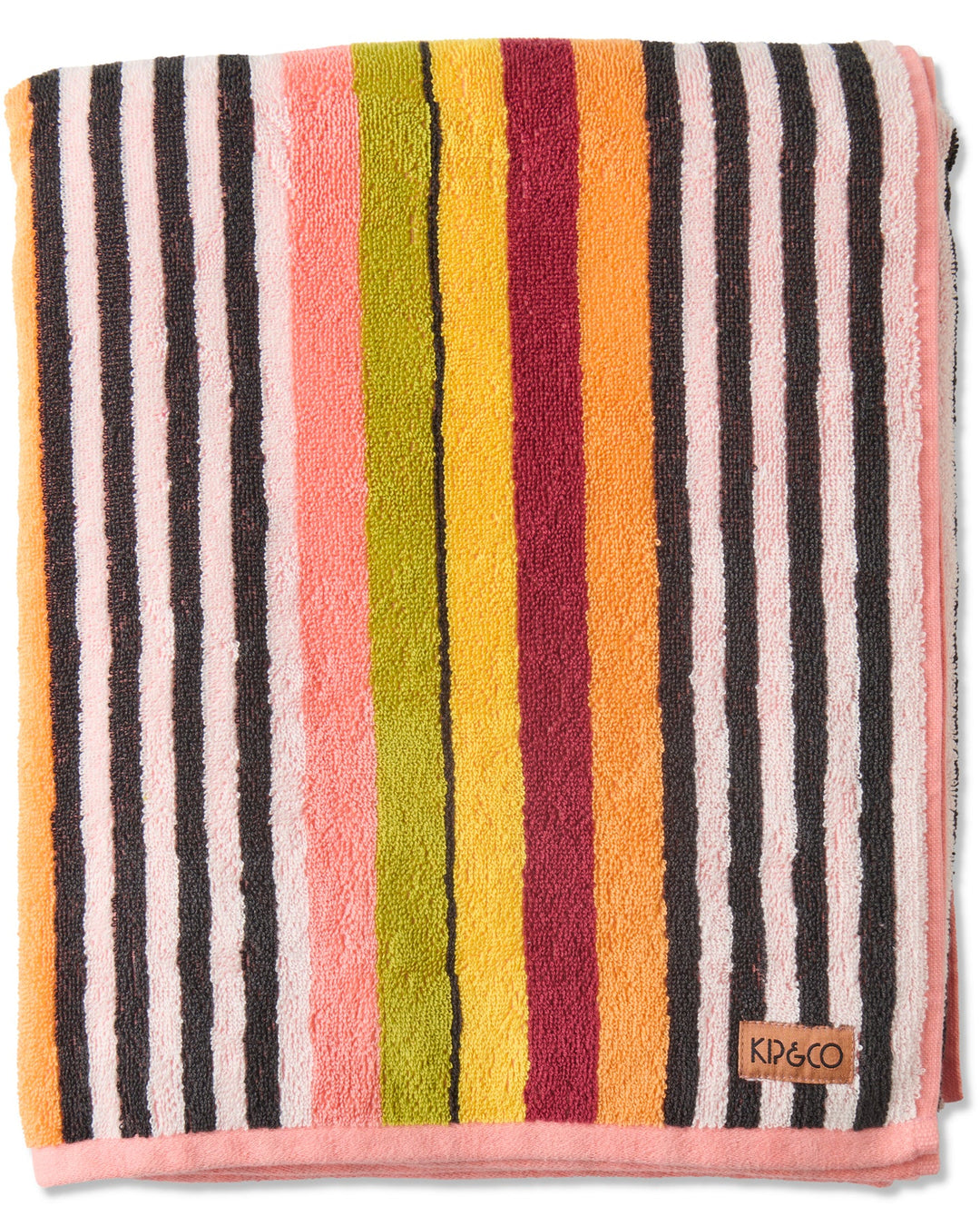 Kip & Co Casablanca Stripe Terry Beach Towel