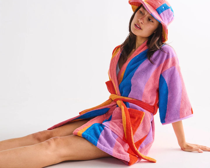 Kip & Co Surfs Up Terry Mini Robe