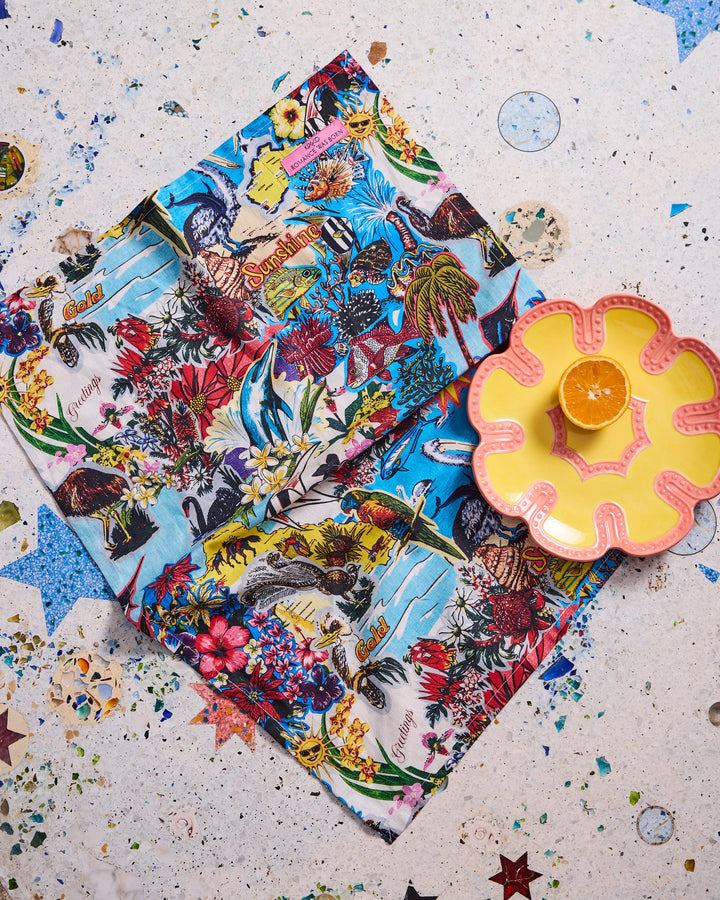 Kip & Co x Romance Was Born Ozzie Tea Towel