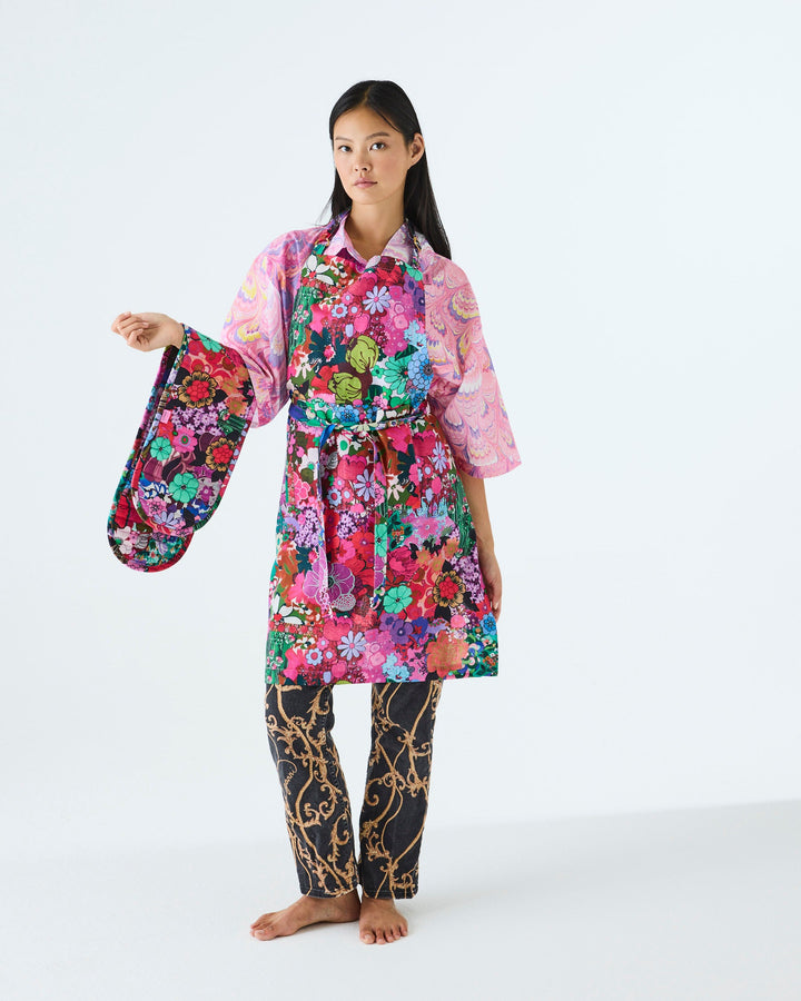 Kip & Co x Romance Was Born Flower Power Pink Apron