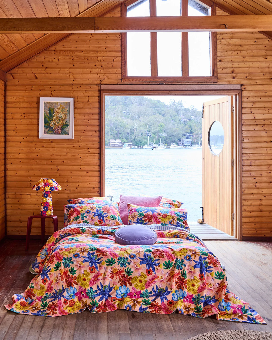 Kip & Co Wild Flowers In Bloom Organic Cotton Quilt Cover