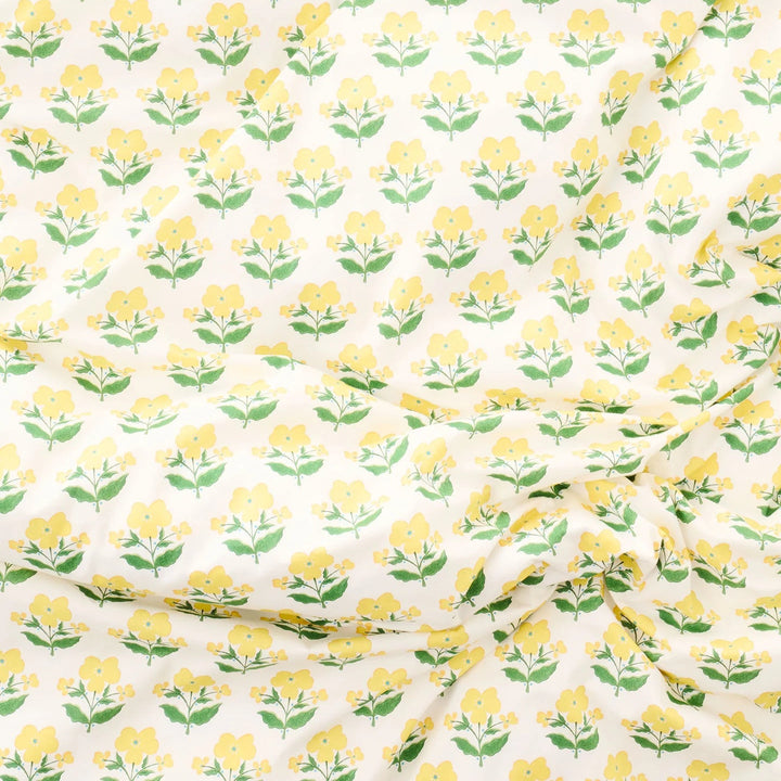 Kip & Co x Anna Spiro Indian Summer Yellow Organic Cotton Quilt Cover