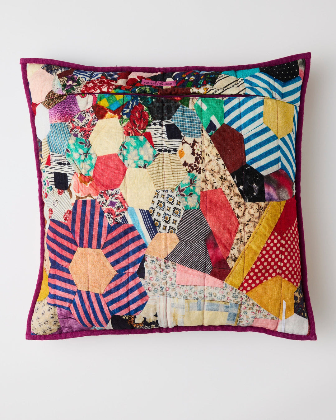 Kip & Co x Romance Was Born Patchy Times Upholstery Cushion