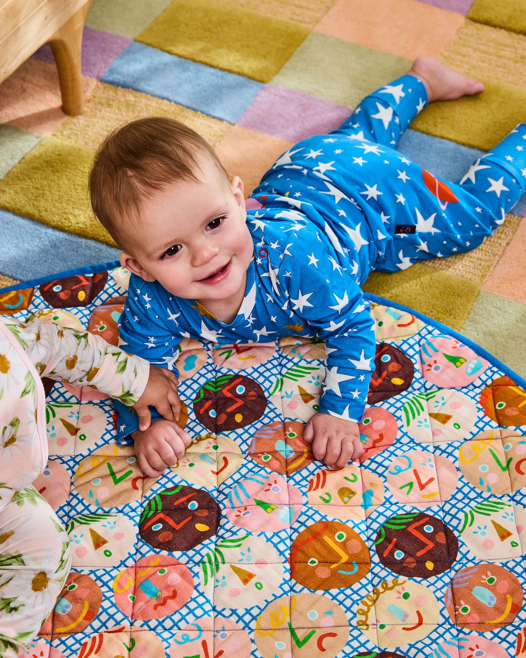 Kip & Co Cheer Up Baby Quilted Baby Play Mat