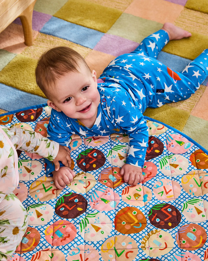 Kip & Co Cheer Up Baby Quilted Baby Play Mat