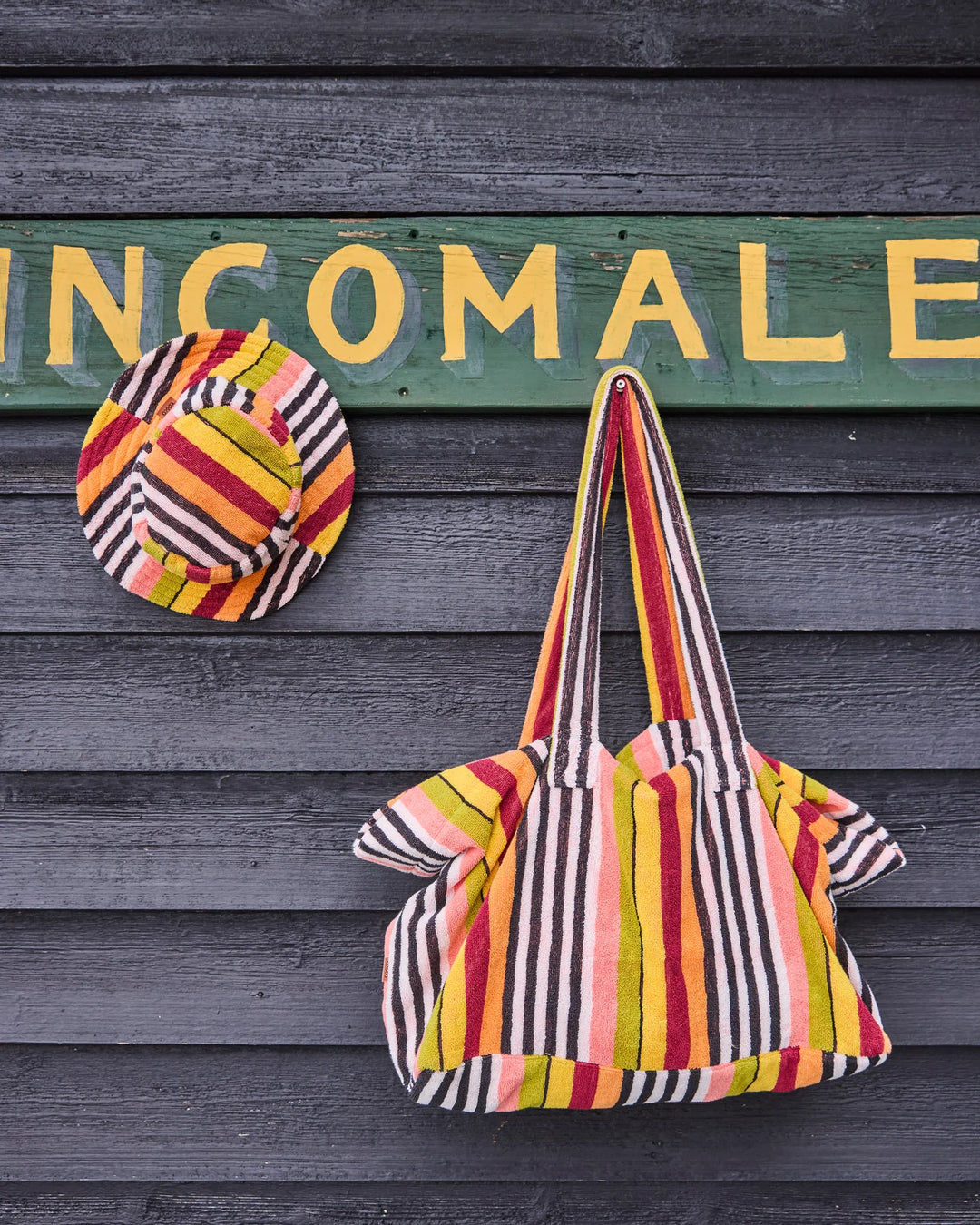 Kip & Co Casablanca Stripe Terry Oversized Beach Bag