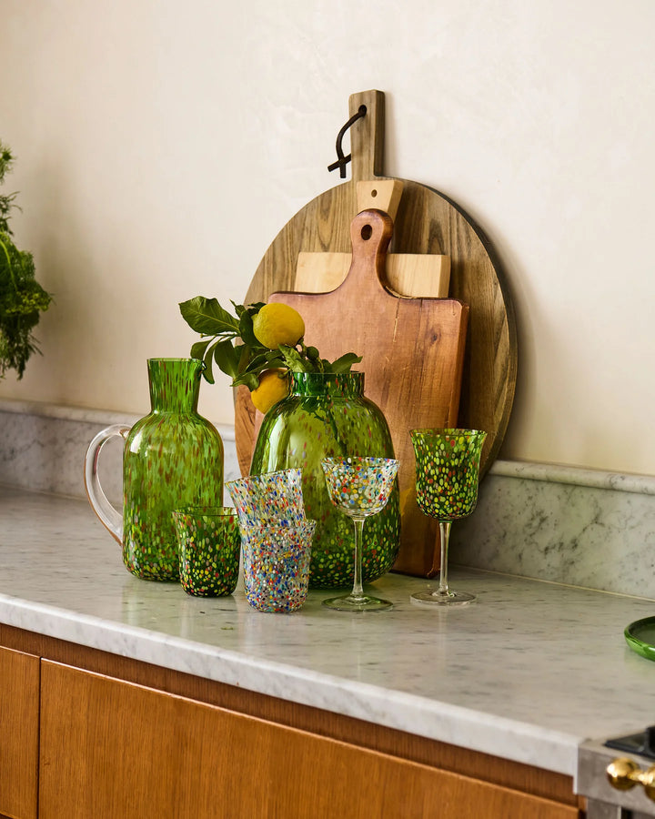 Kip & Co Garden Soiree Speckle Wine Glass 2P Set