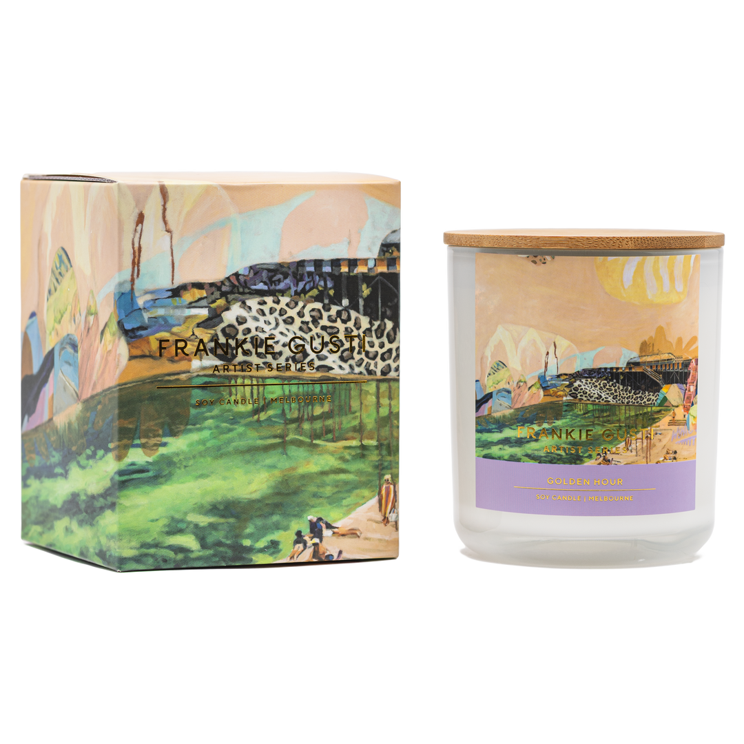 Frankie Gusti Artist Series Candle - Golden Hour