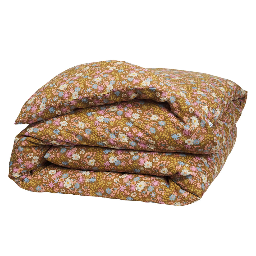 Sage x Clare Hayfolk Linen Quilt Cover