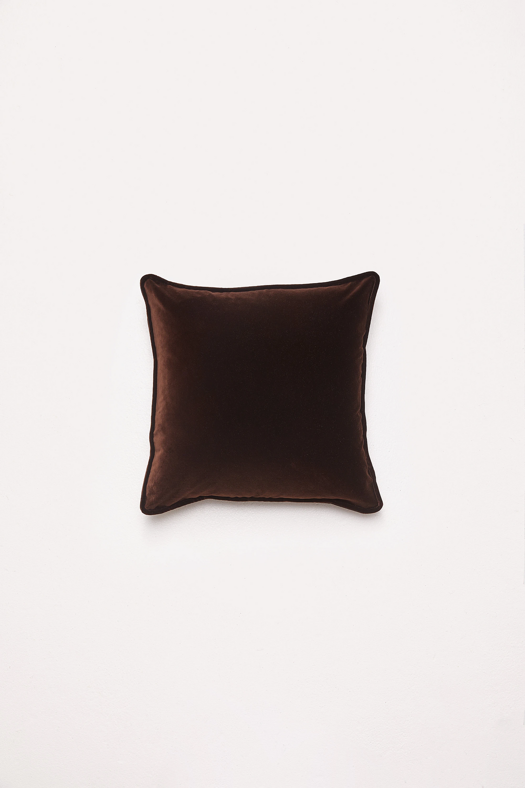 Hommey Velvet Cushion - Chocolate