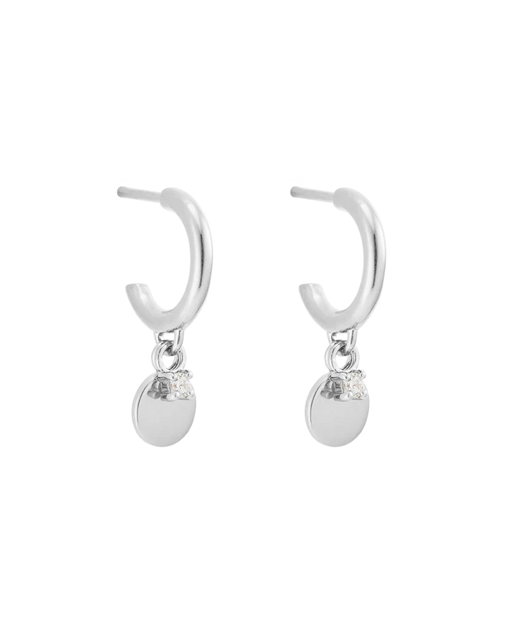 Kirstin Ash Honour Hoops Sterling Silver - Earrings