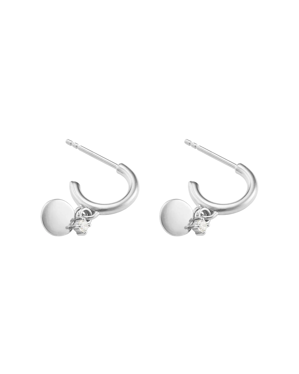Kirstin Ash Honour Hoops Sterling Silver