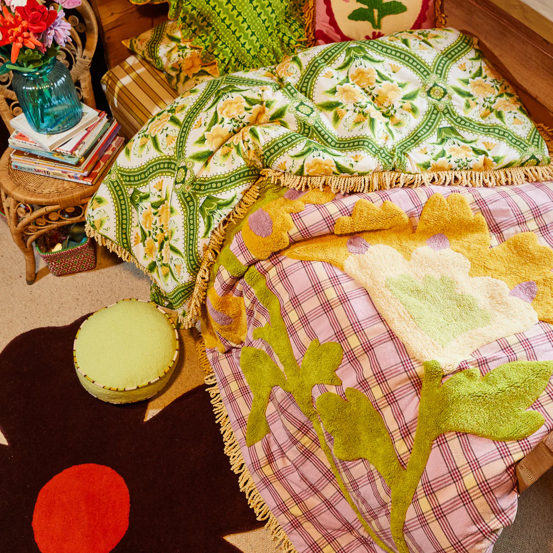 Sage x Clare sla Tufted Bedcover