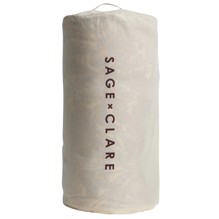 Sage x Clare Clarice Patchwork Bedcover - Azure