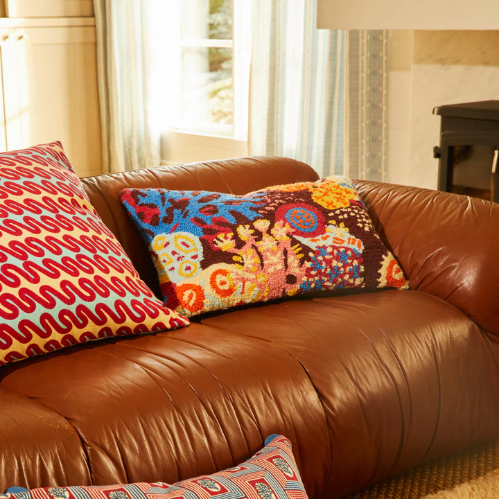 Sage x Clare Coralie Punch Needle Cushion