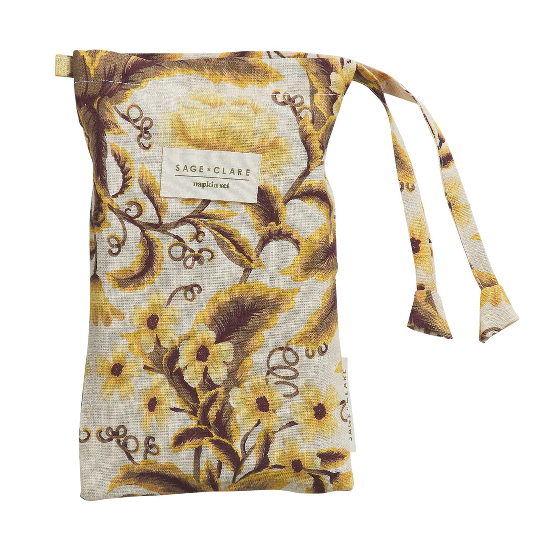 Sage x Clare Clementine Napkin Set