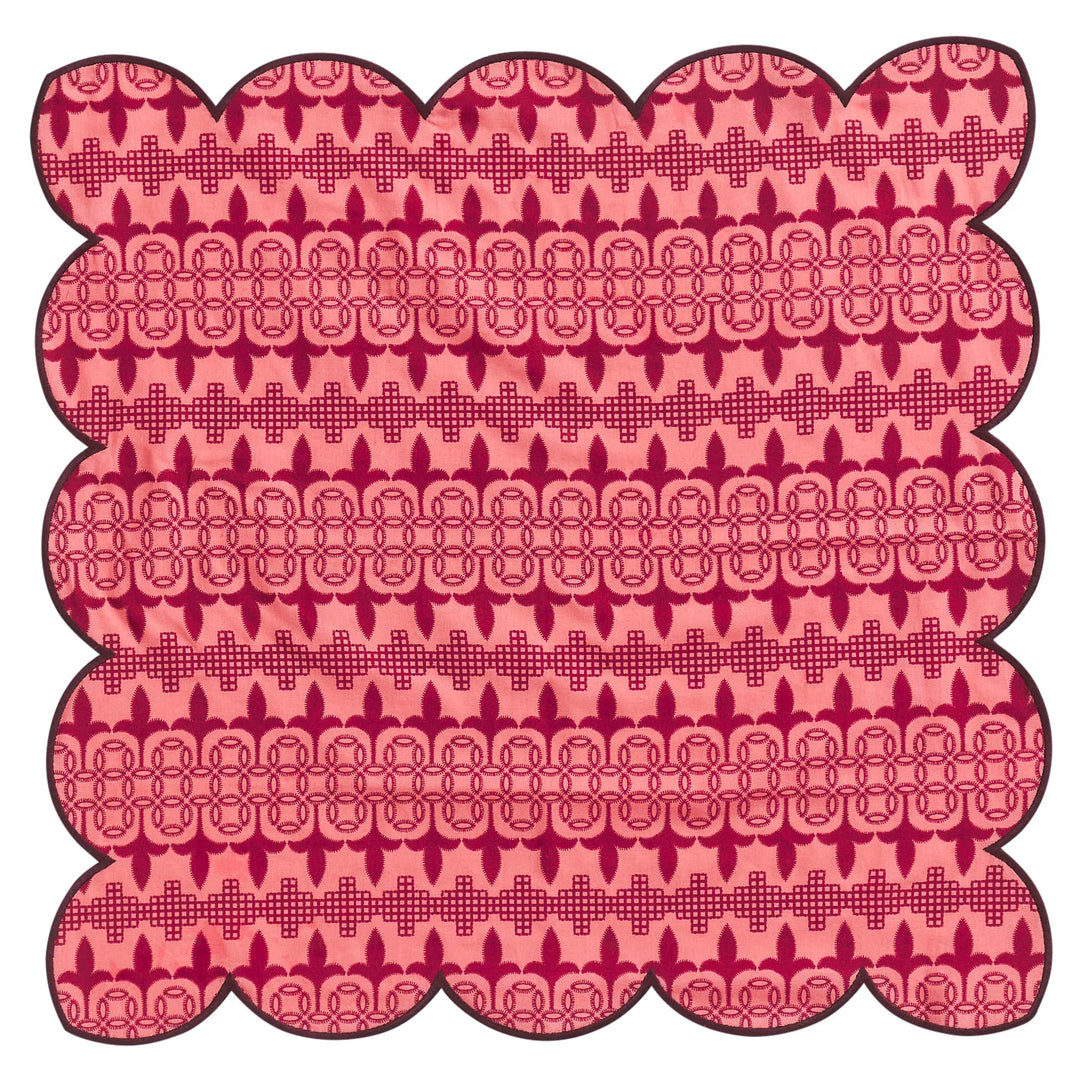 Sage x Clare Elena Napkin Set - Hibiscus