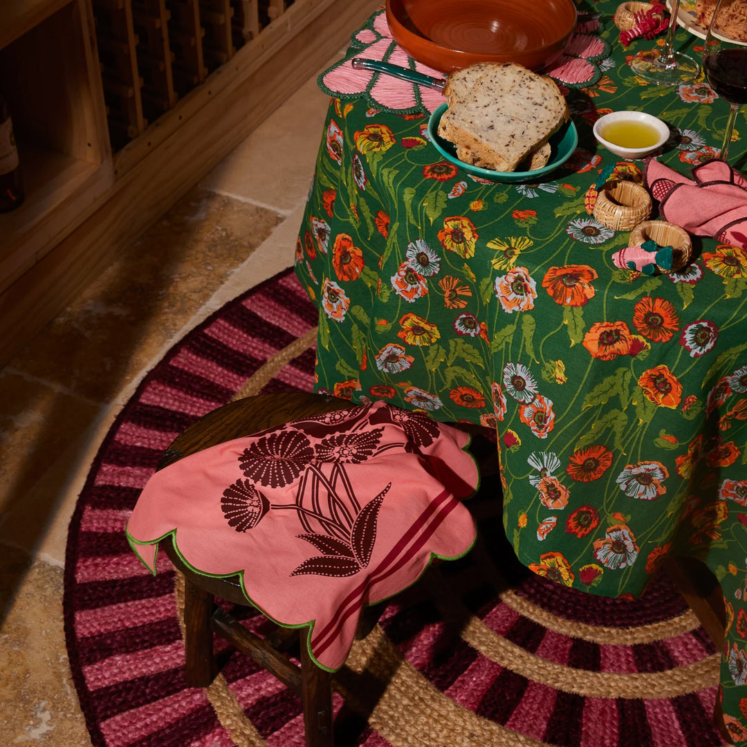 Sage x Clare Elena Napkin Set - Hibiscus