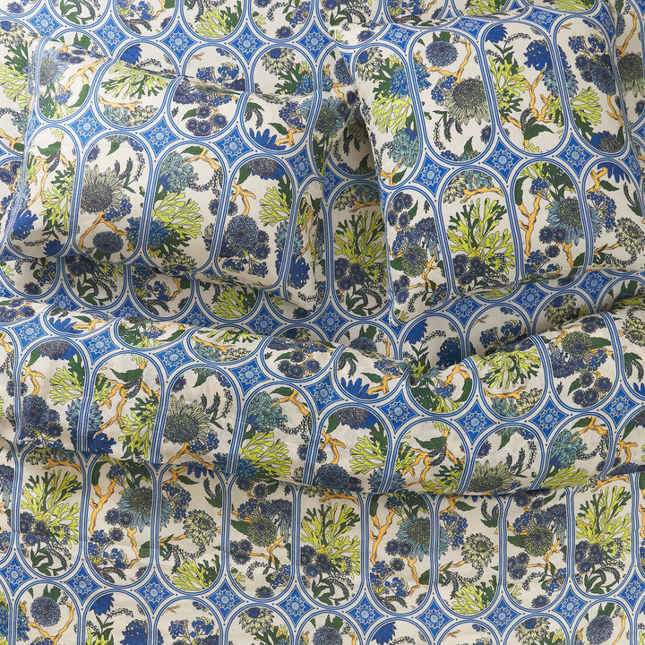 Sage x Clare Naia Linen Euro Pillowcase Set - Pearl